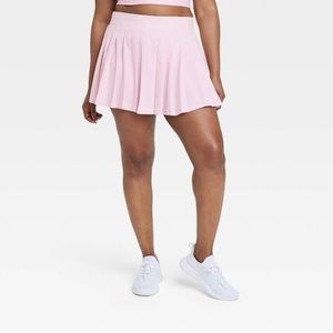 NWT Target All in Motion Pleated Skort in Light Pink Size L